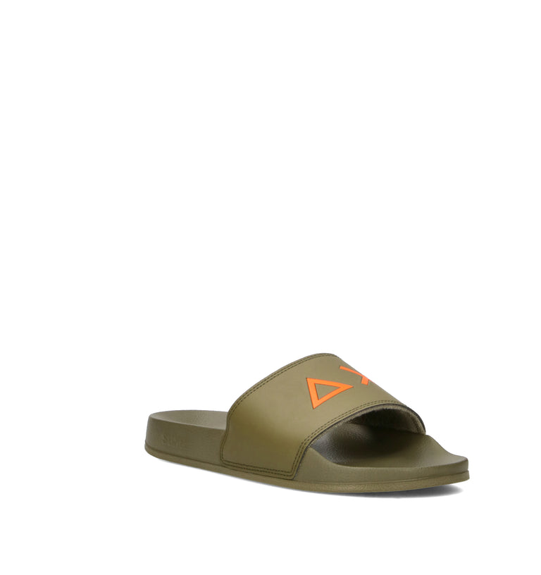 SUN68 Ciabatta uomo militare