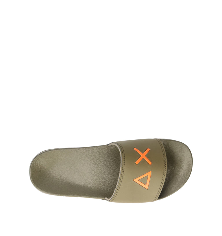 SUN68 Ciabatta uomo militare