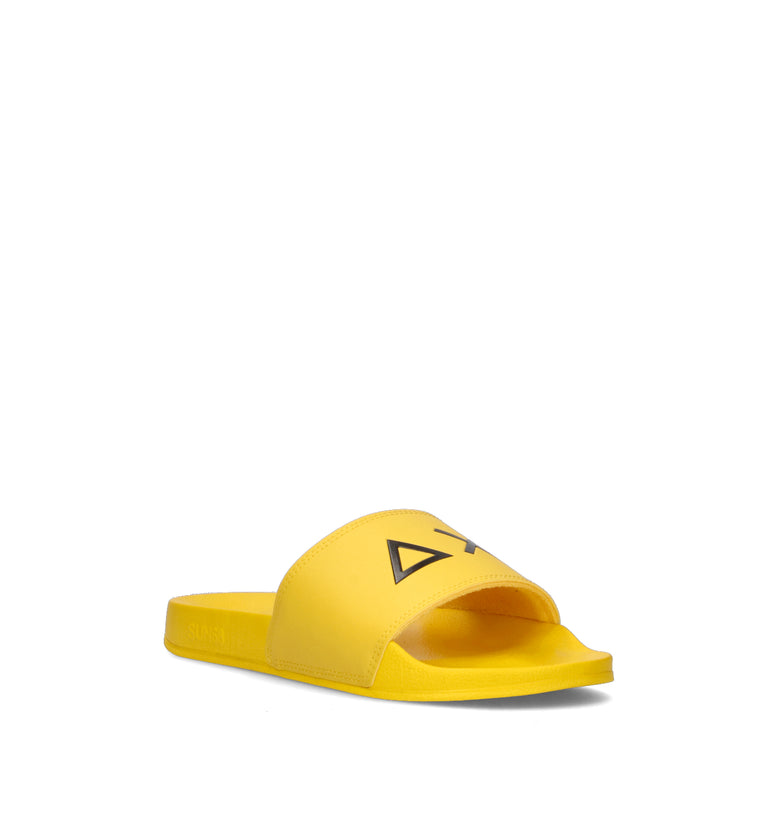 SUN68 Ciabatta uomo gialla