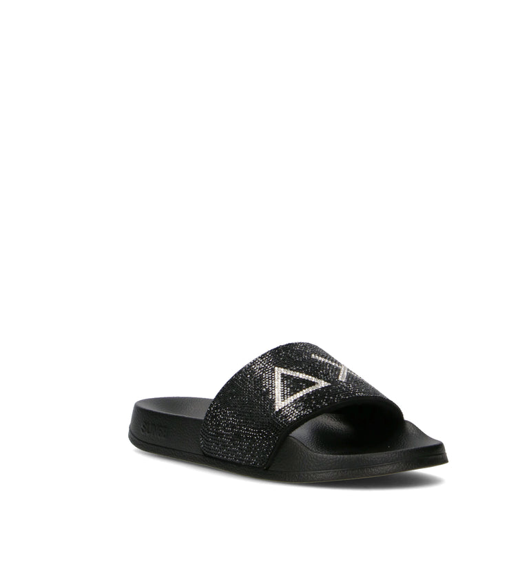 SUN68 Ciabatta donna nera