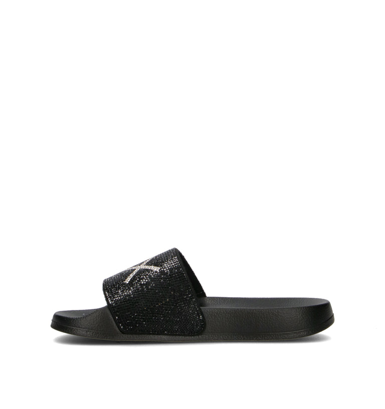 SUN68 Ciabatta donna nera