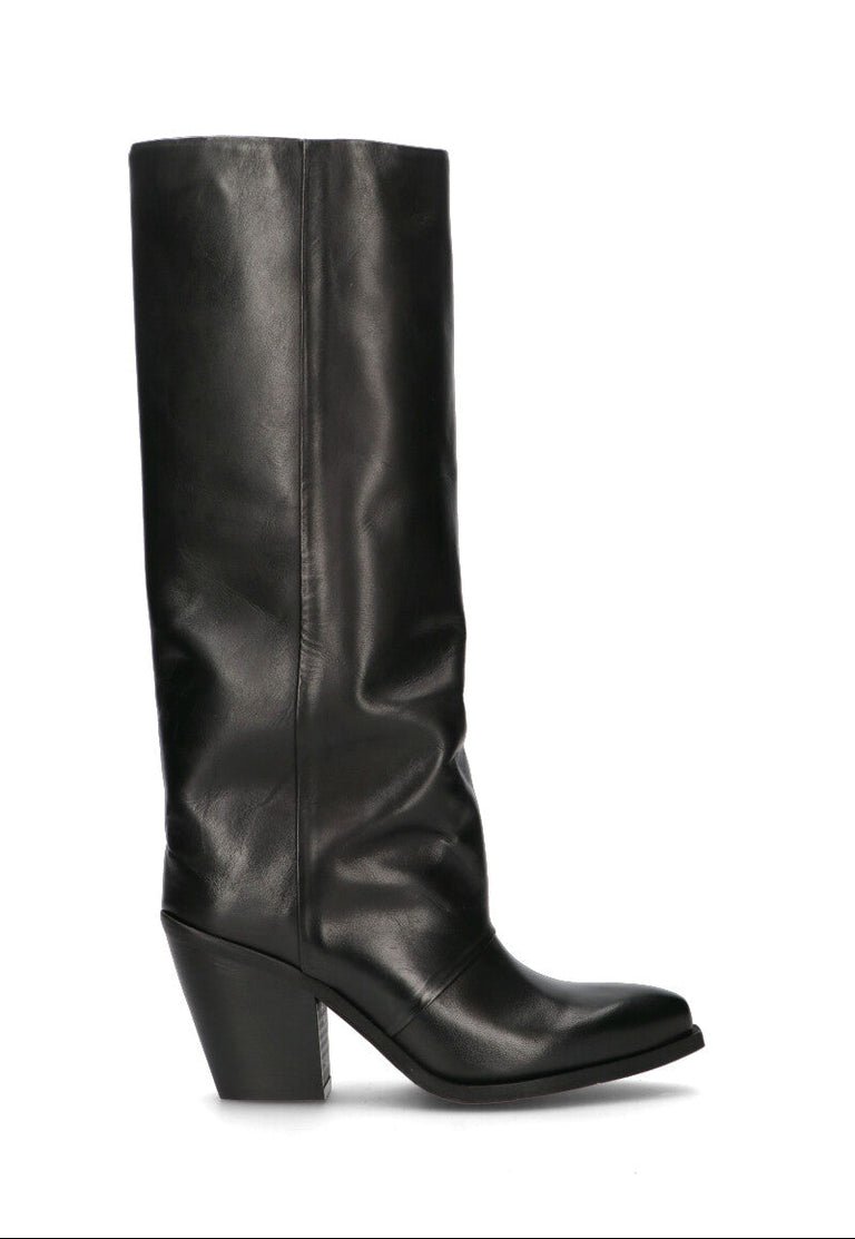 DOROTHYD Stivale donna nero in pelle