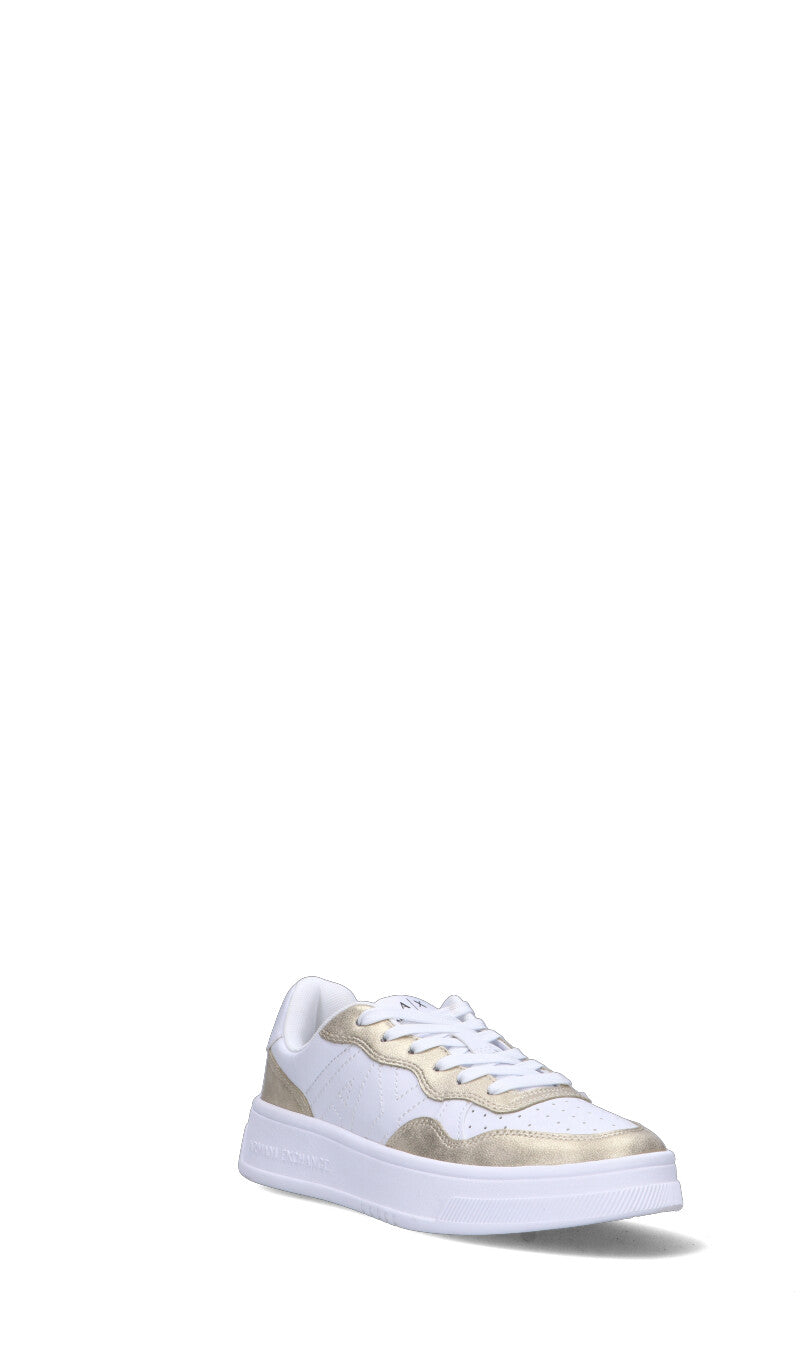 ARMANI EXCHANGE Sneaker donna bianca/oro