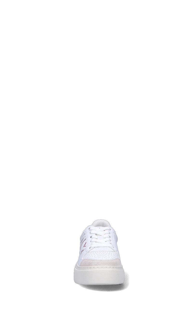 ARMANI EXCHANGE Sneaker donna bianca/fucsia in pelle