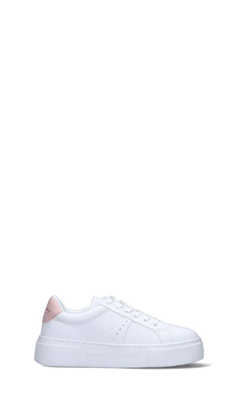 ARMANI EXCHANGE Sneaker donna bianca/rosa