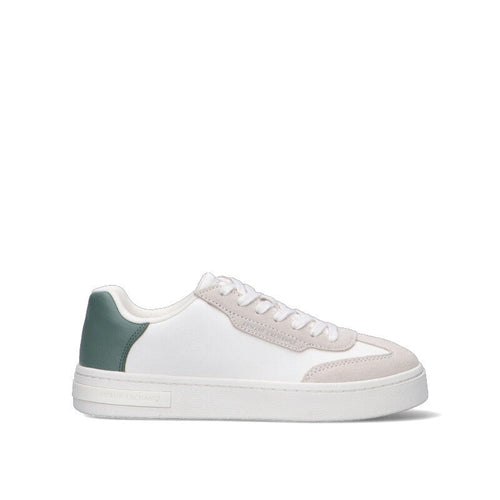 ARMANI EXCHANGE Sneaker donna bianca/verde scuro