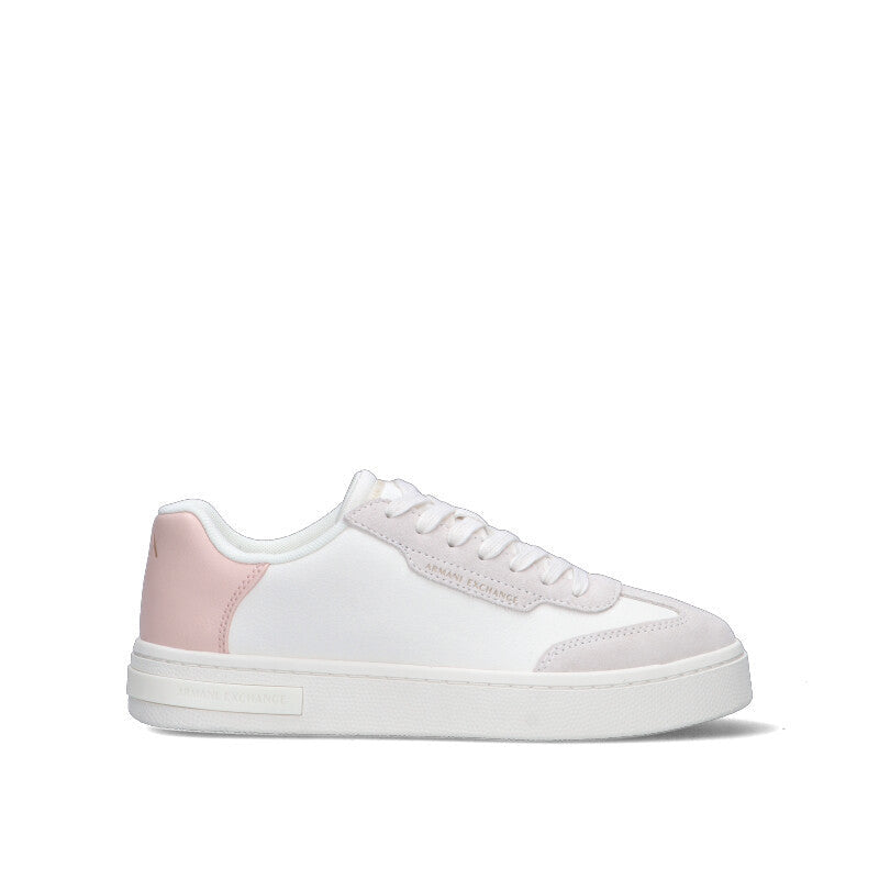 ARMANI EXCHANGE Sneaker donna bianca/rosa
