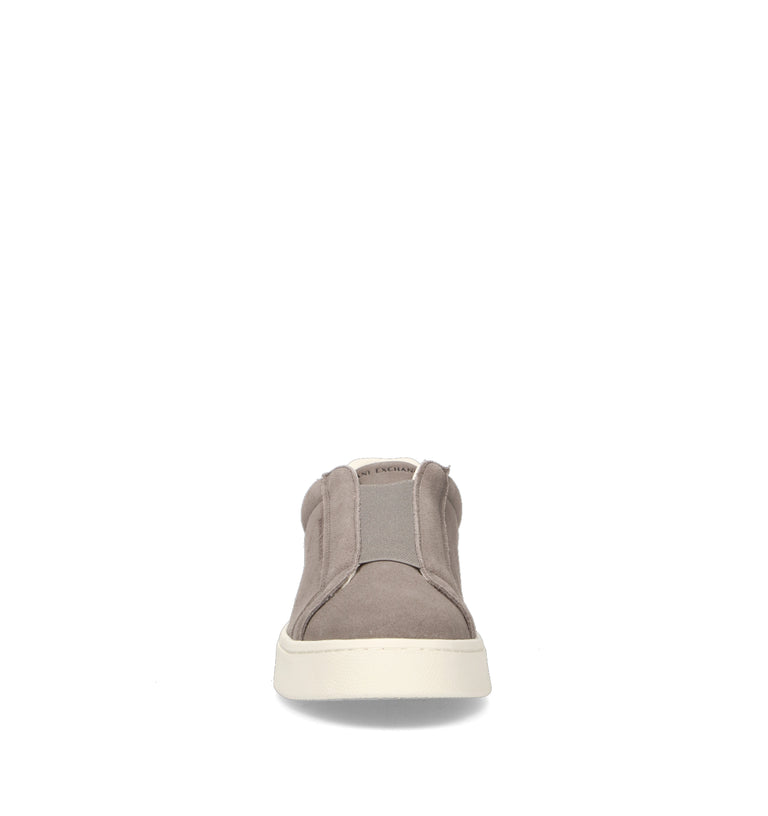 ARMANI EXCHANGE Sneaker uomo taupe in suede