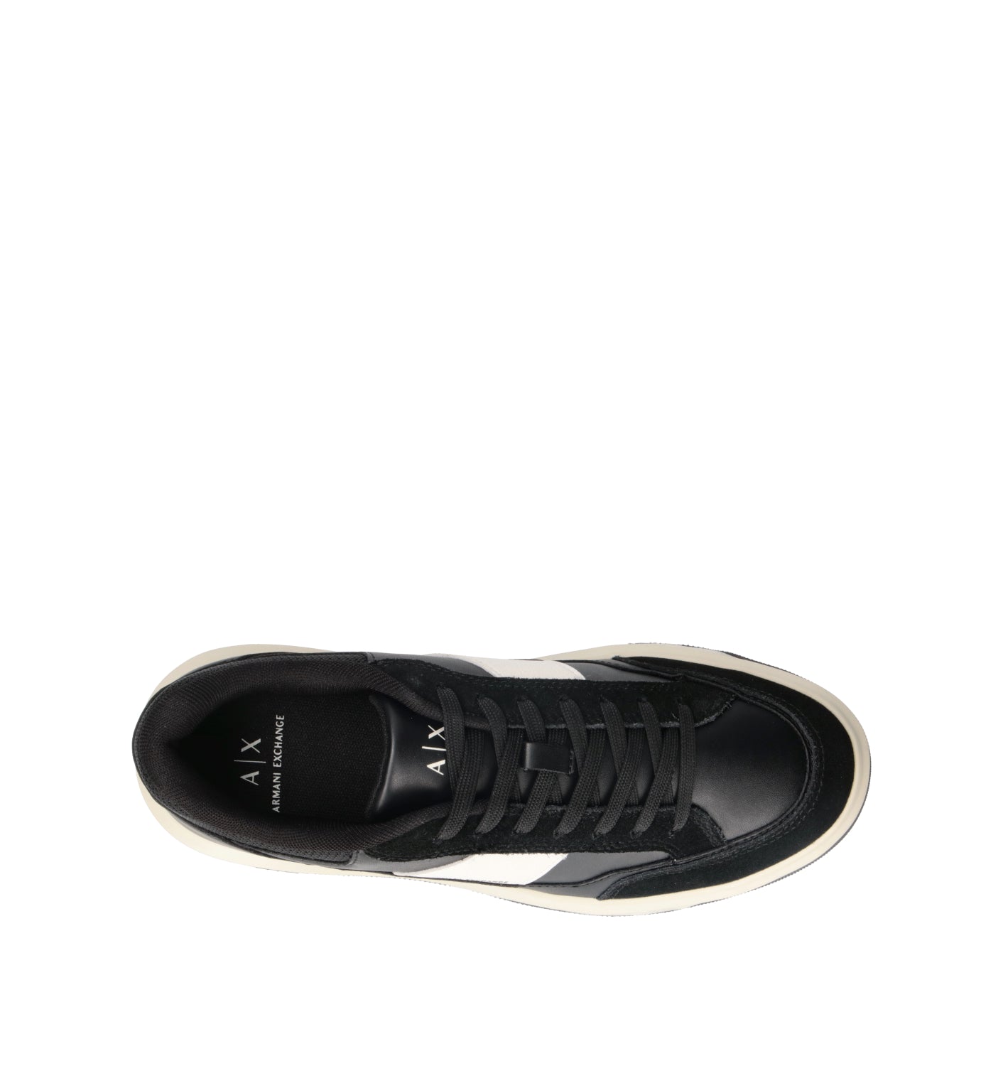 ARMANI EXCHANGE Sneaker uomo nera/bianca