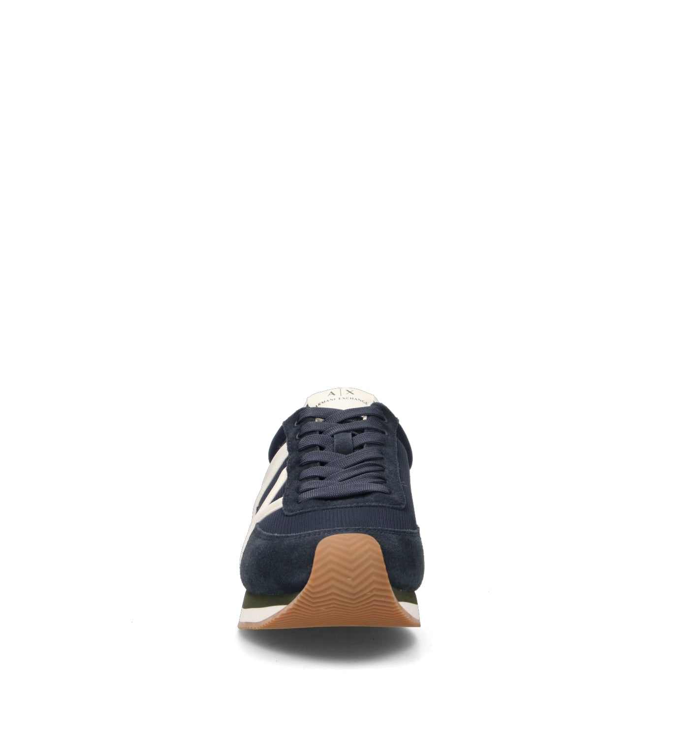 ARMANI EXCHANGE Sneaker uomo blu in suede