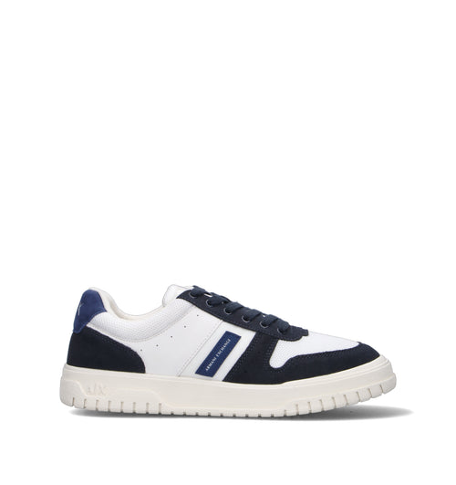 ARMANI EXCHANGE Sneaker uomo bianca/navy
