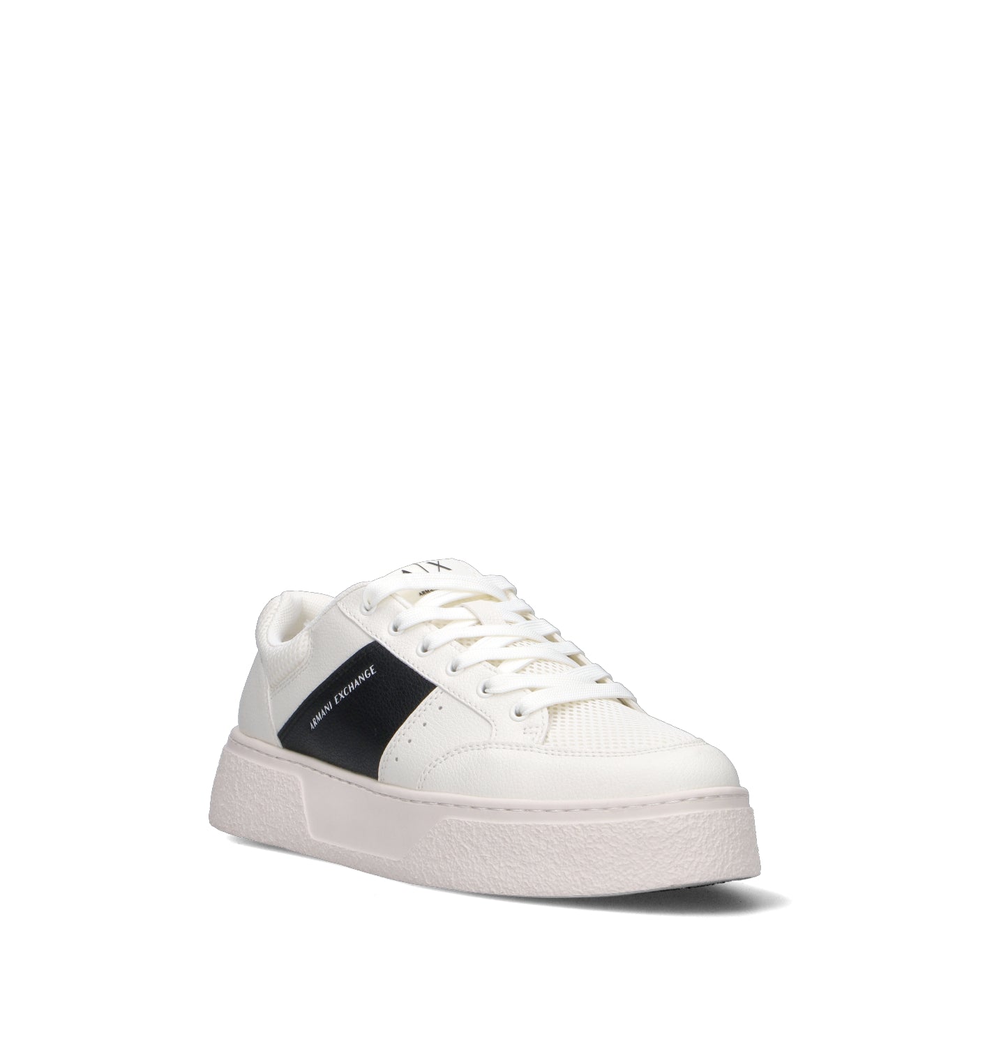ARMANI EXCHANGE Sneaker uomo bianca/nera