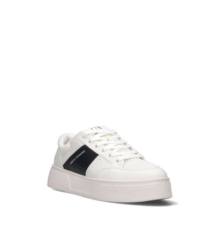 ARMANI EXCHANGE Sneaker uomo bianca/nera