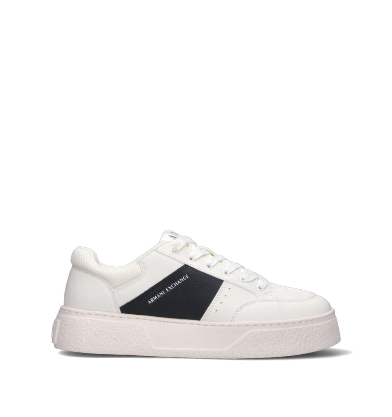 ARMANI EXCHANGE Sneaker uomo bianca/nera