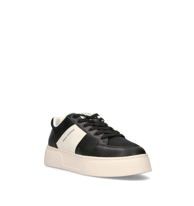 ARMANI EXCHANGE Sneaker uomo nera/bianca