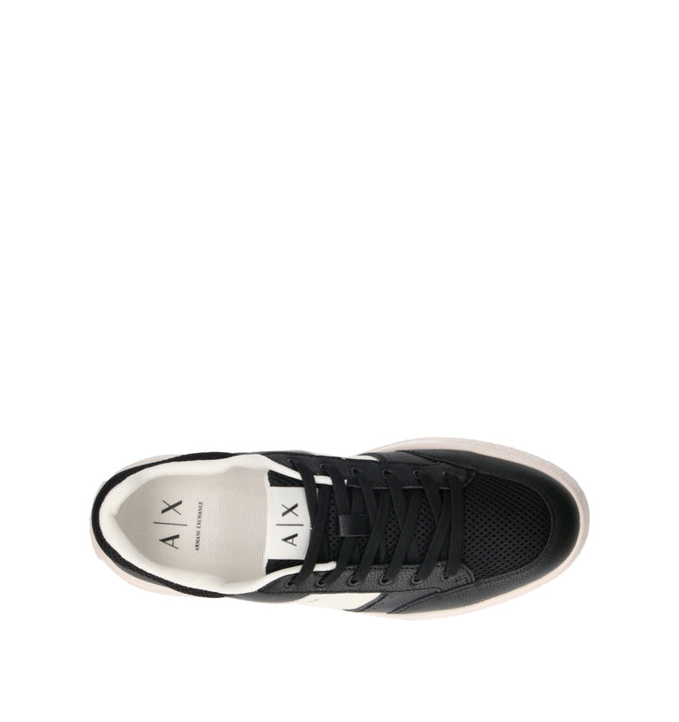 ARMANI EXCHANGE Sneaker uomo nera/bianca