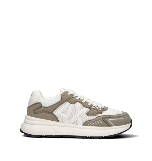 ARMANI EXCHANGE Sneaker uomo bianca/beige