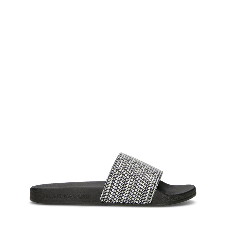 ARMANI EXCHANGE Ciabatta uomo nera