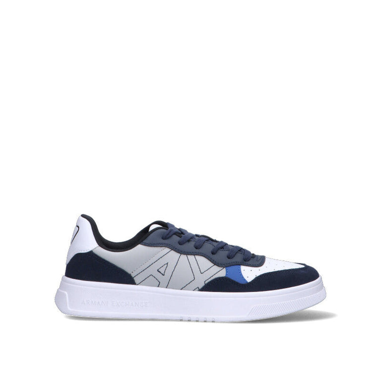 ARMANI EXCHANGE Sneaker uomo bianca/blu