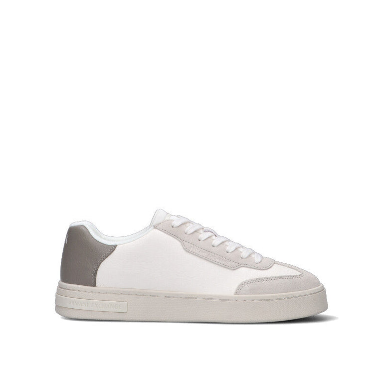 ARMANI EXCHANGE Sneaker uomo bianca in pelle
