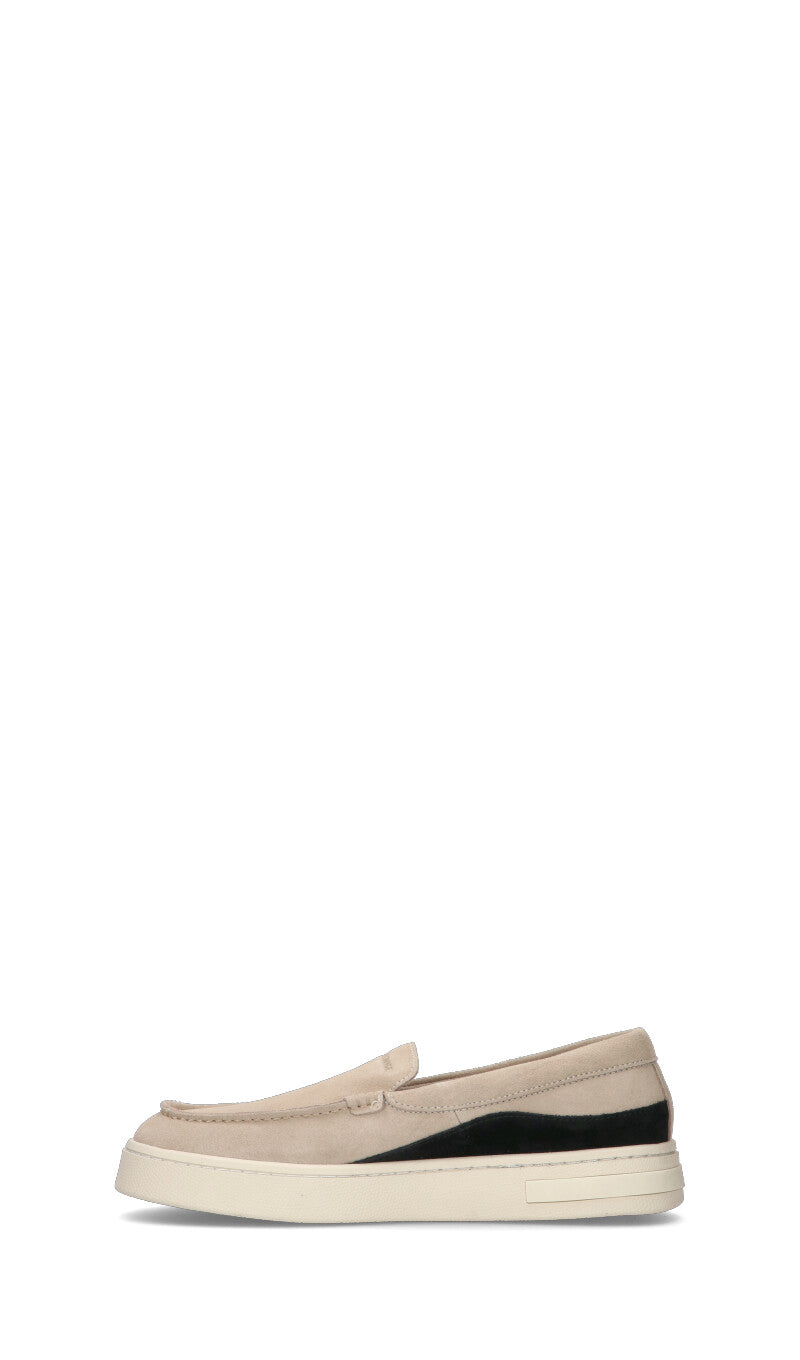 ARMANI EXCHANGE Mocassino uomo grigio in suede
