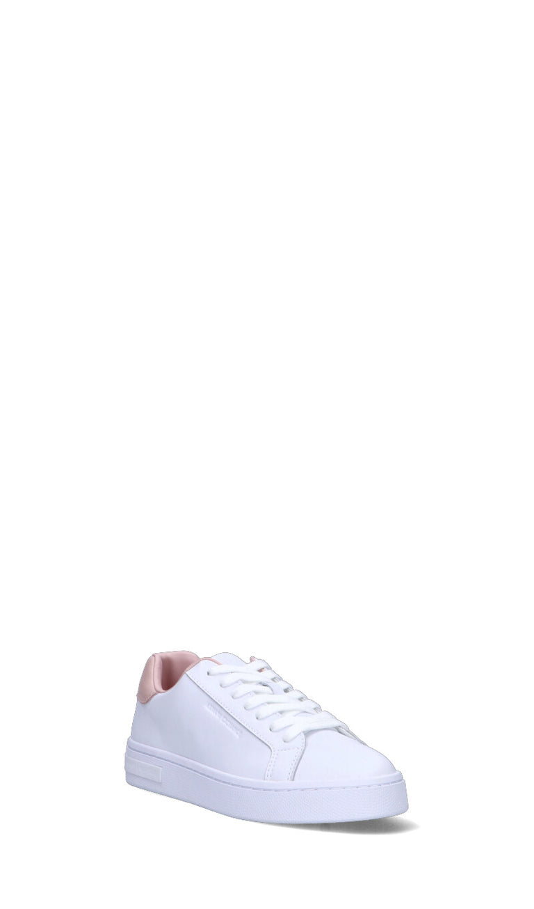 ARMANI EXCHANGE Sneaker donna bianca/rosa in pelle