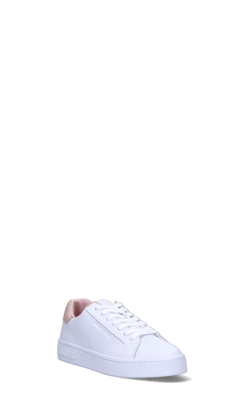 ARMANI EXCHANGE Sneaker donna bianca/rosa in pelle