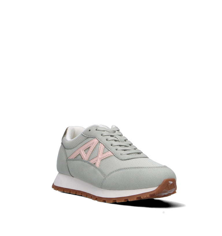 ARMANI EXCHANGE Sneaker donna grigia/rosa