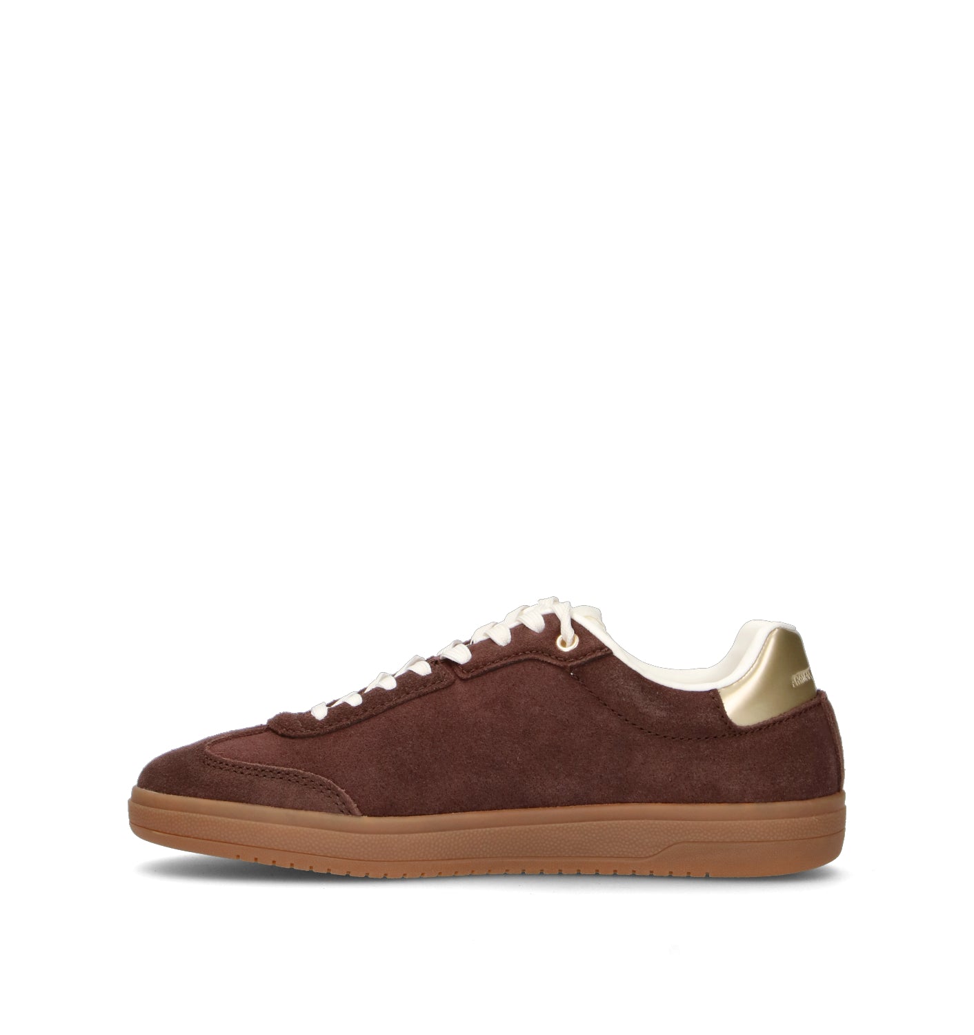 ARMANI EXCHANGE Sneaker donna marrone in suede