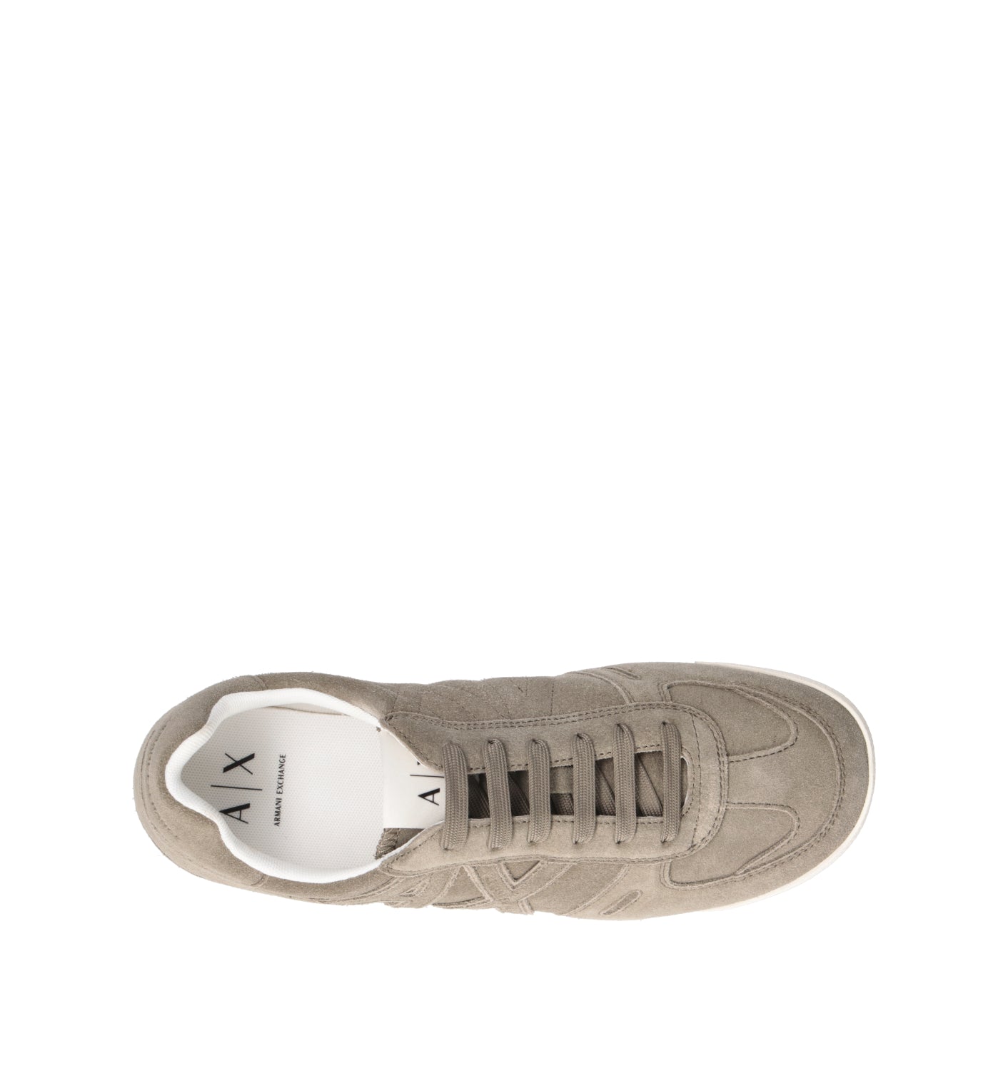 ARMANI EXCHANGE Sneaker donna salvia in suede