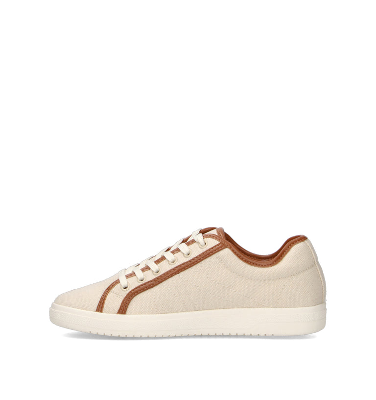 ARMANI EXCHANGE Sneaker donna bianca/cuoio