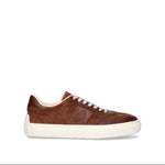 TODS Sneaker uomo marrone in suede