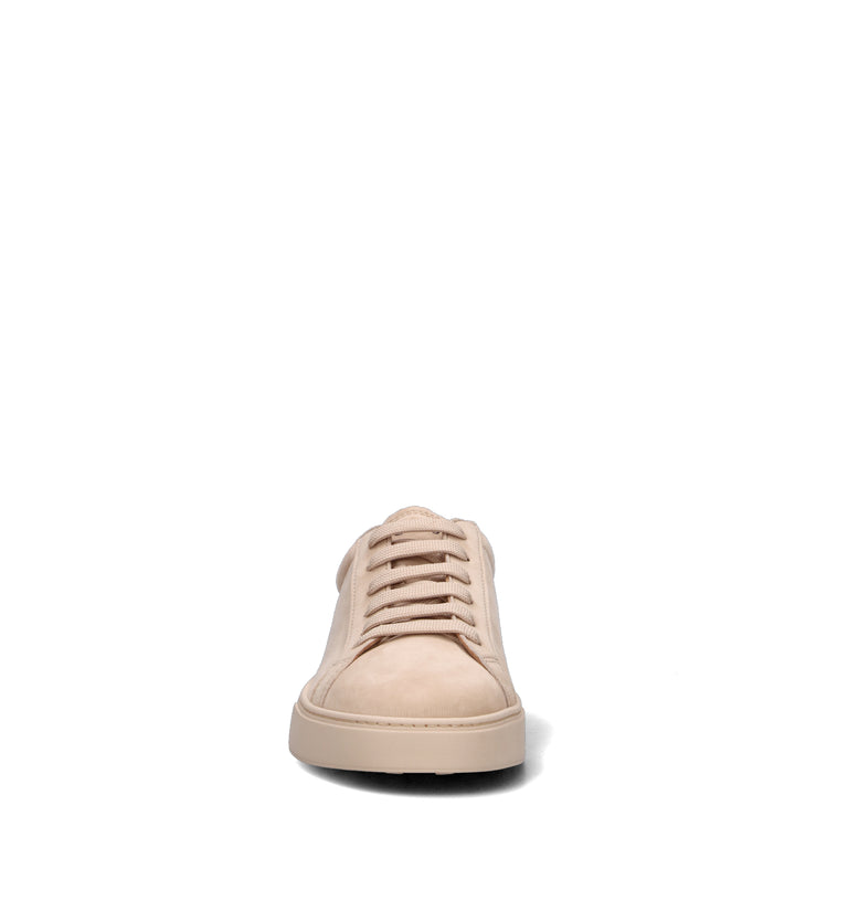 TOD'S Sneaker uomo beige in suede