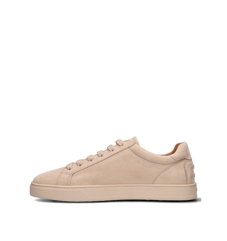 TOD'S Sneaker uomo beige in suede