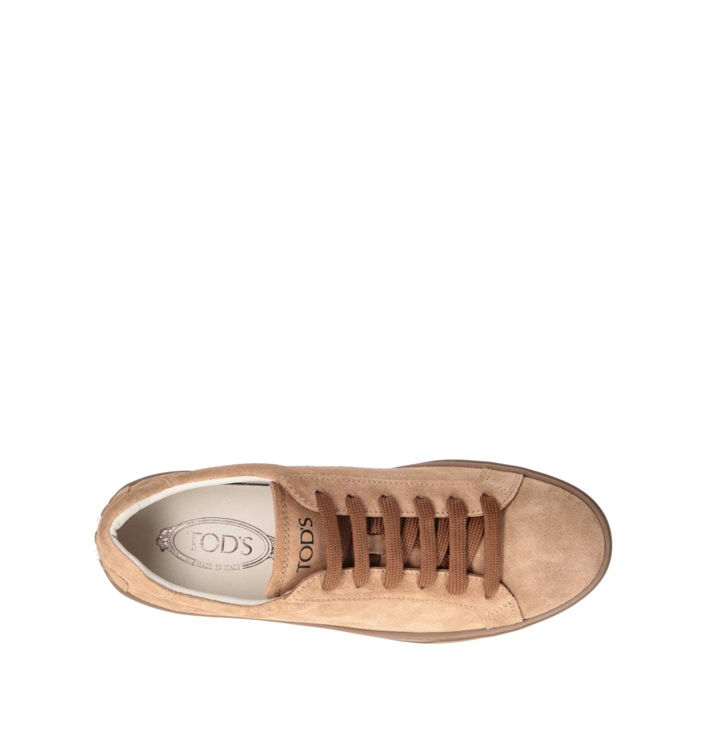 TODS Sneaker uomo beige in suede