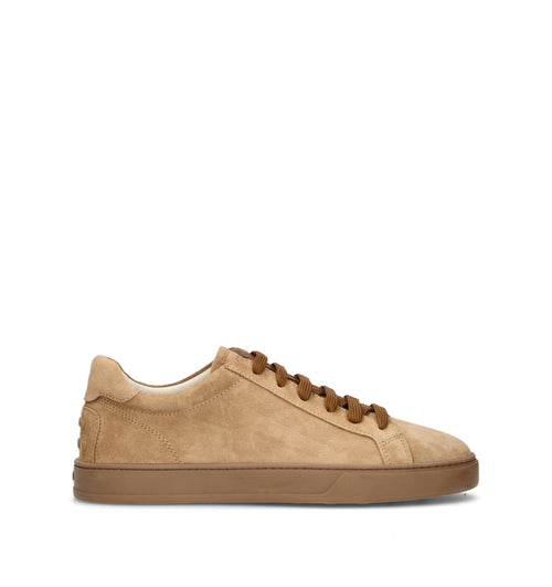 TODS Sneaker uomo beige in suede