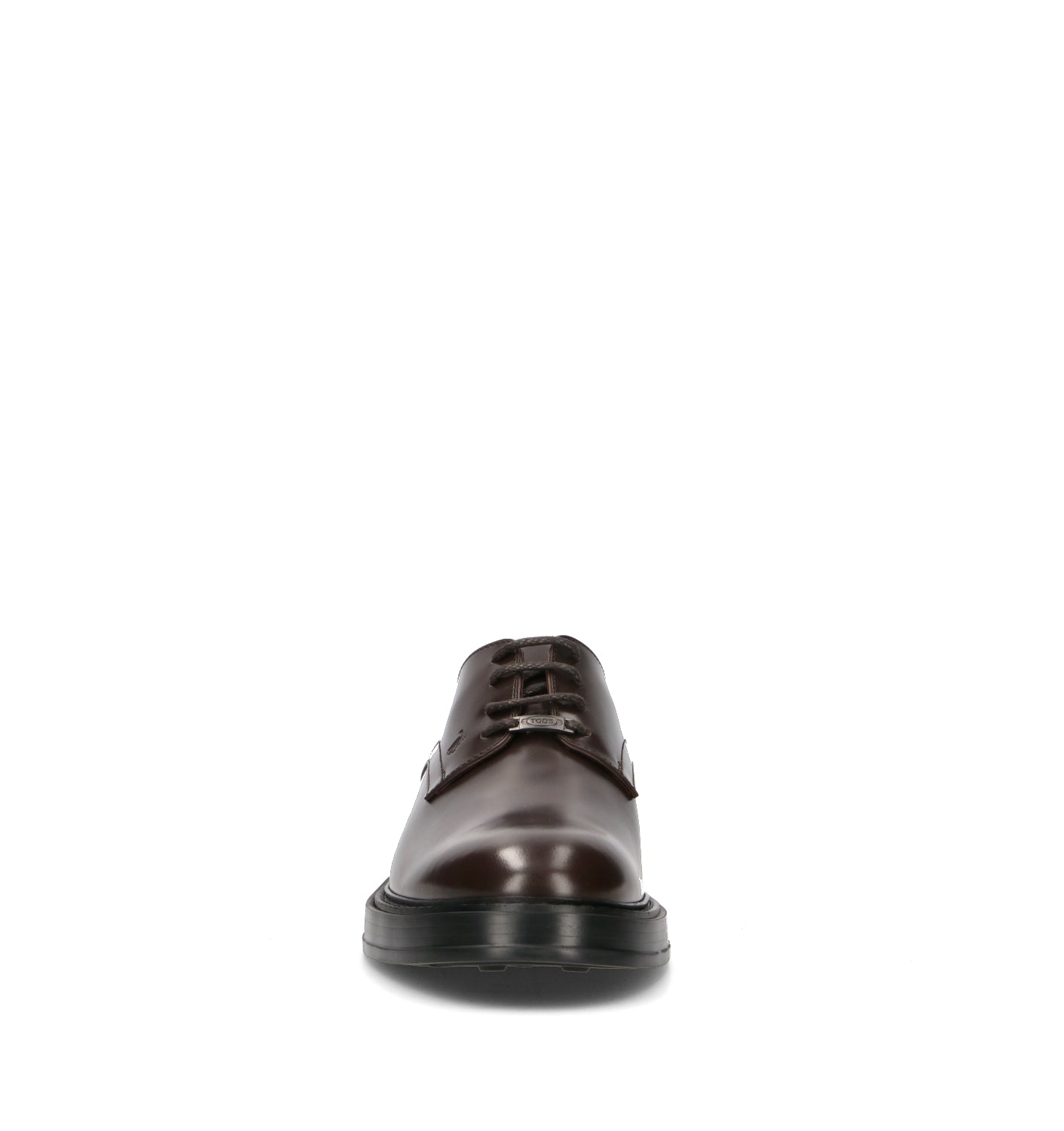 TODS Stringata uomo marrone in pelle