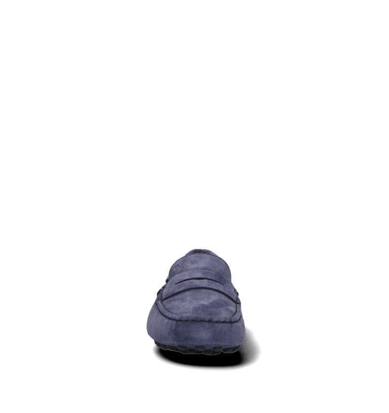 TODS Mocassino donna blu in suede