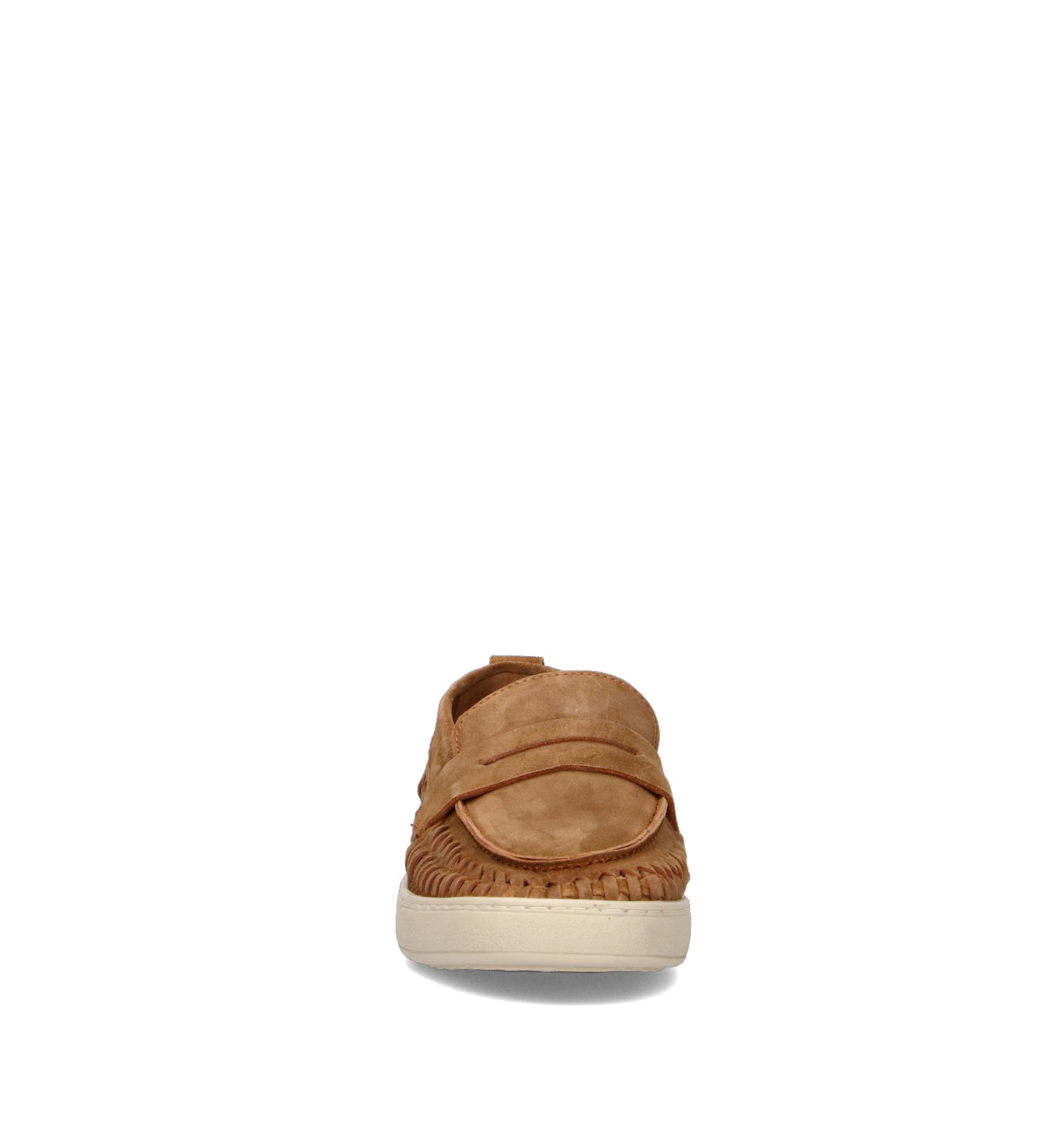 PAWELK'S Mocassino uomo cuoio in suede