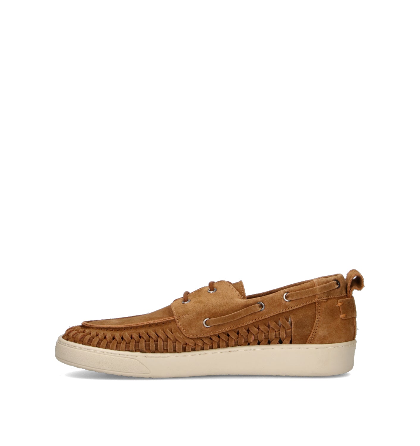 PAWELK'S Stringata uomo cuoio in suede