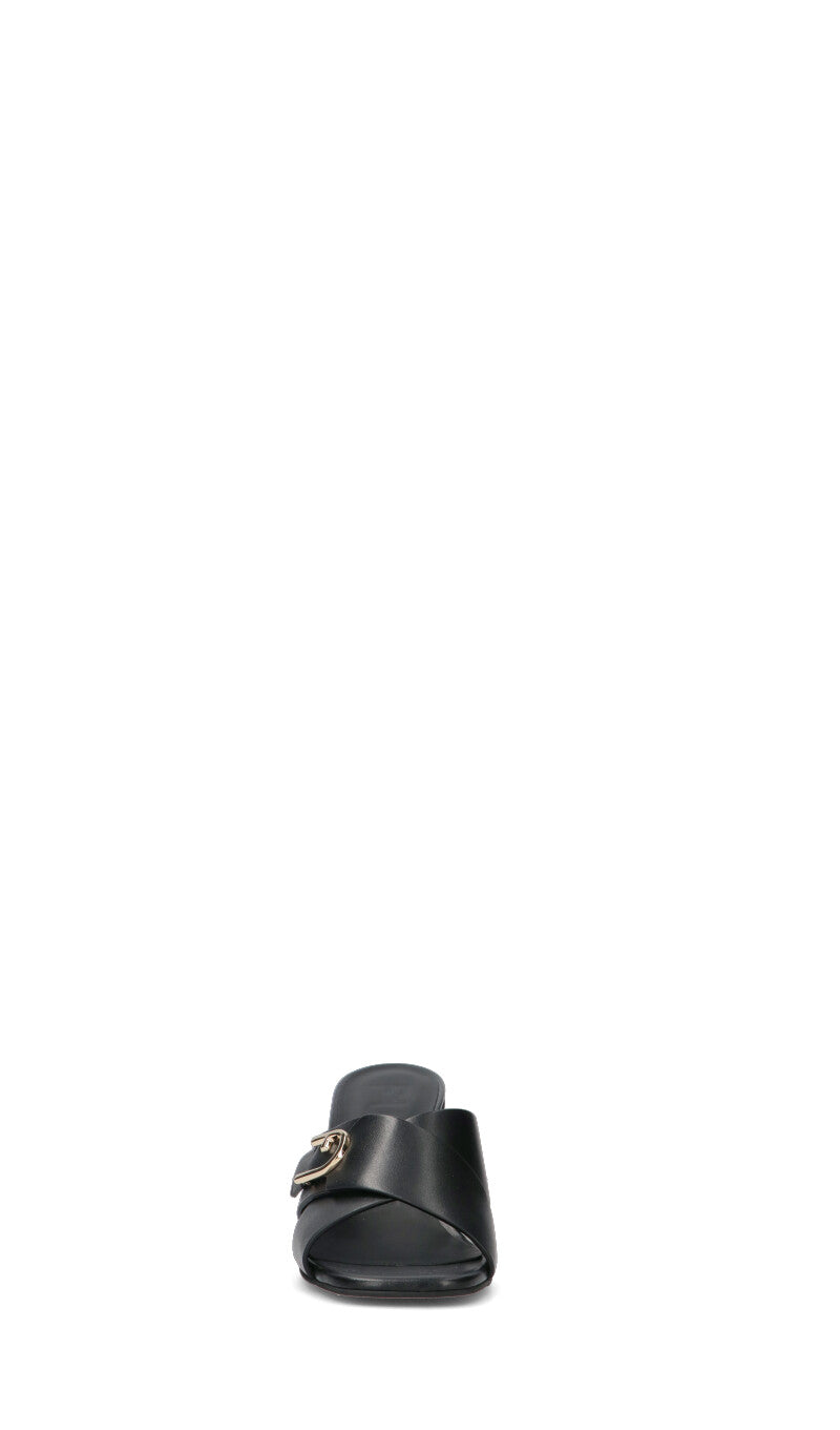 FURLA Sandalo donna nero in pelle