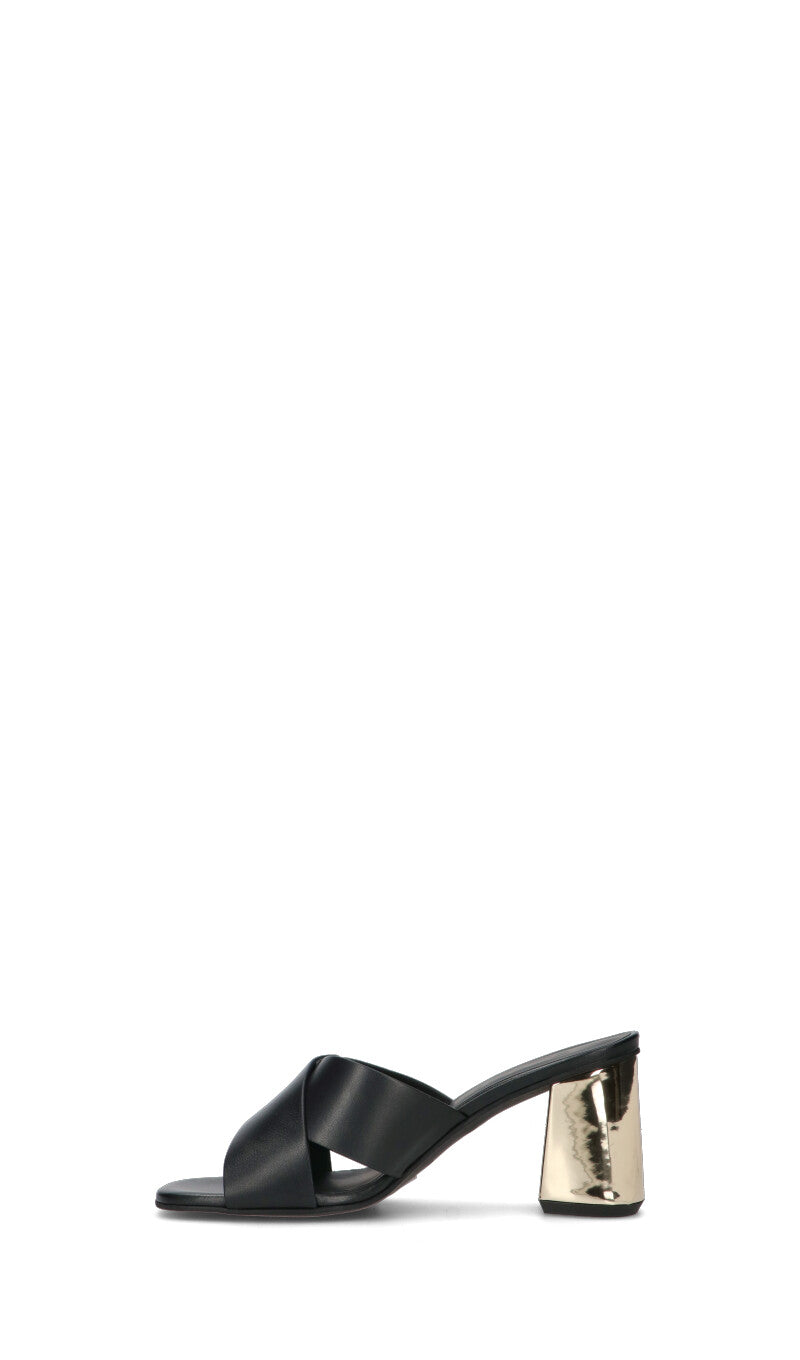 FURLA Sandalo donna nero in pelle