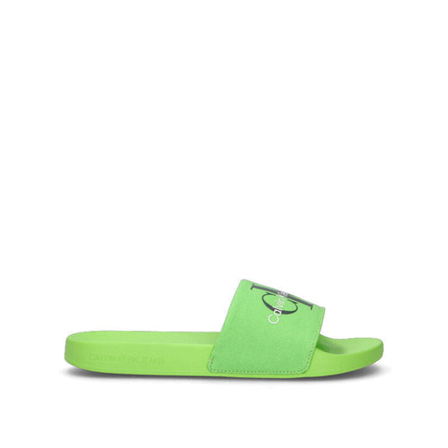 CALVIN KLEIN Ciabatta uomo verde
