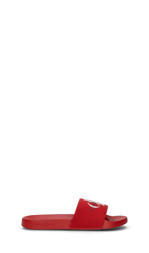 CALVIN KLEIN Ciabatta uomo rossa