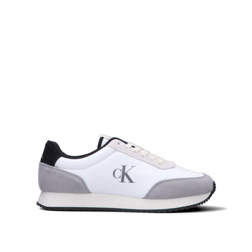 CALVIN KLEIN JEANS Sneaker uomo bianca/nera