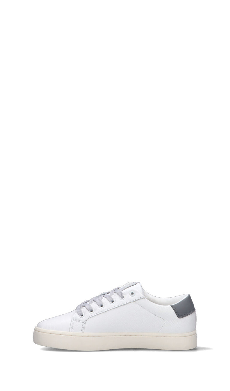 CALVIN KLEIN JEANS Sneaker bianca/grigia in pelle