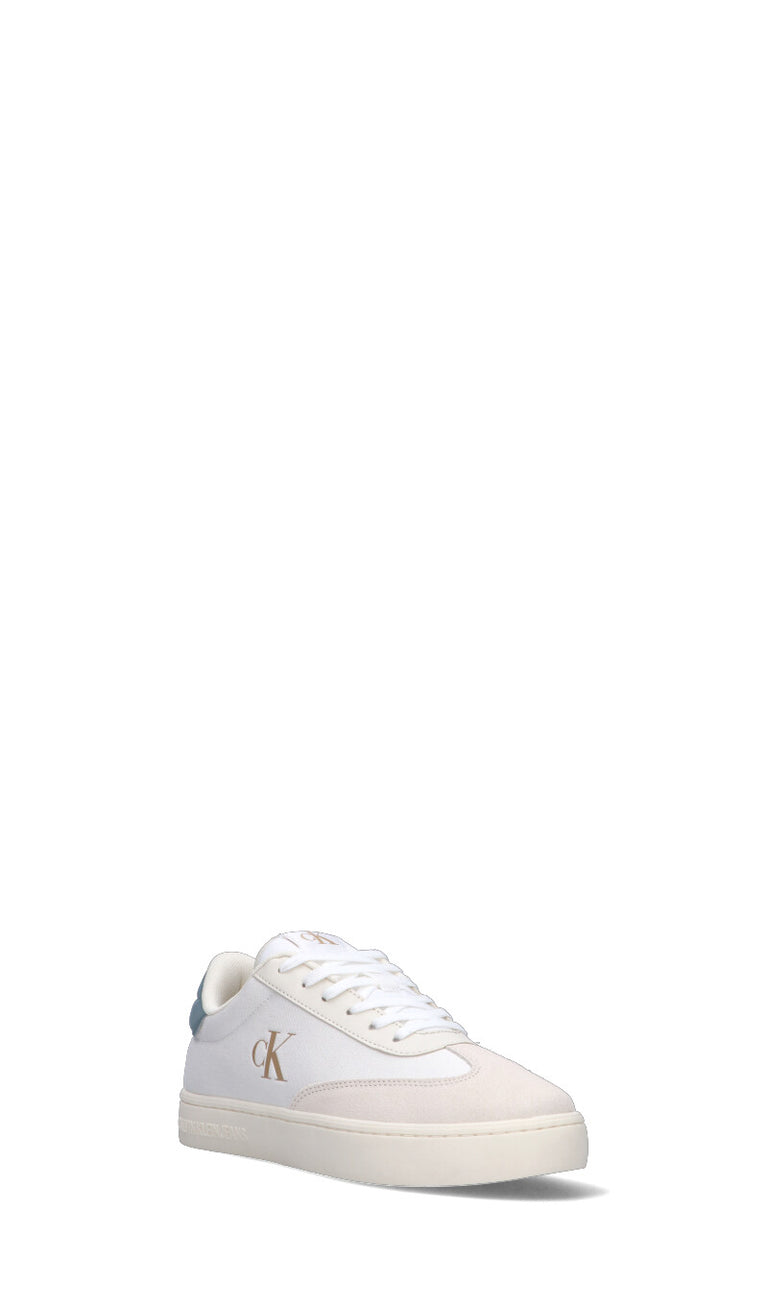 CALVIN KLEIN JEANS Sneaker uomo bianca/avio