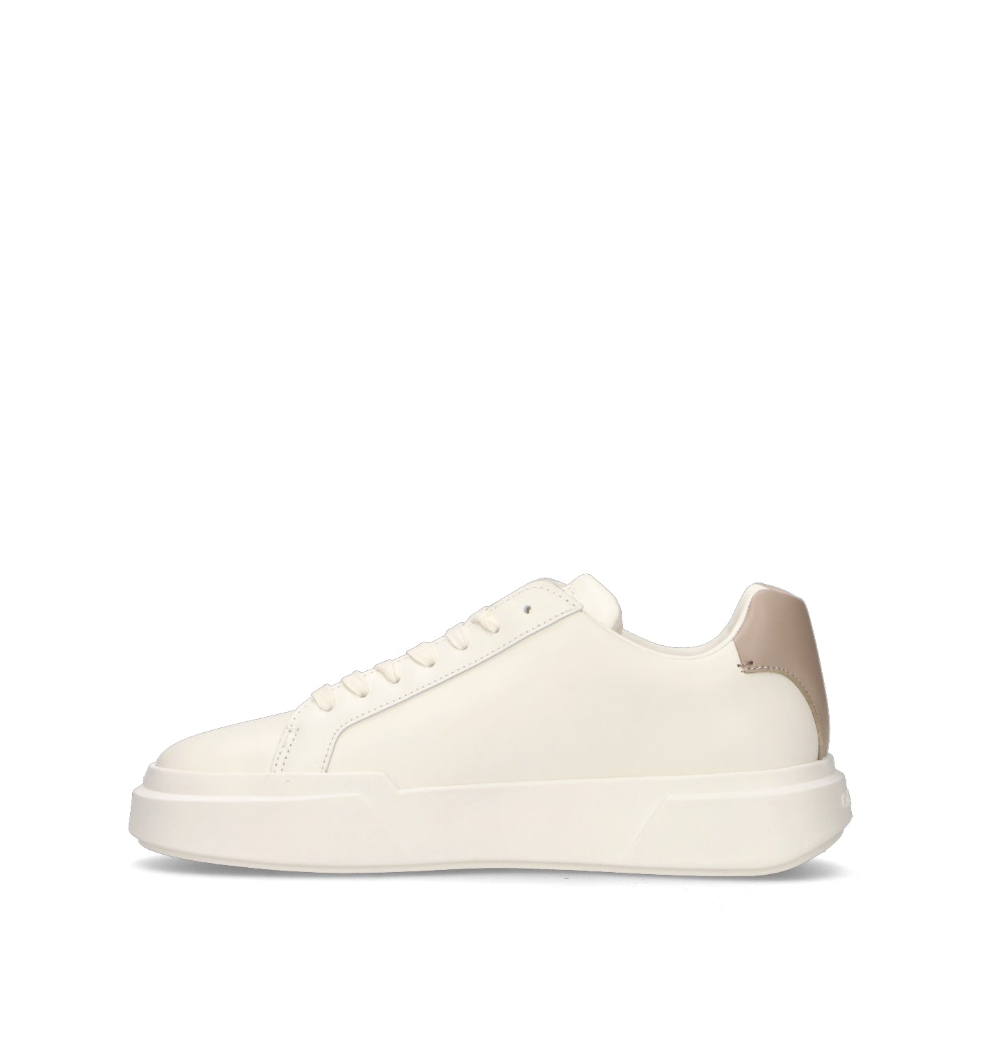 CALVIN KLEIN Sneaker donna bianca in pelle