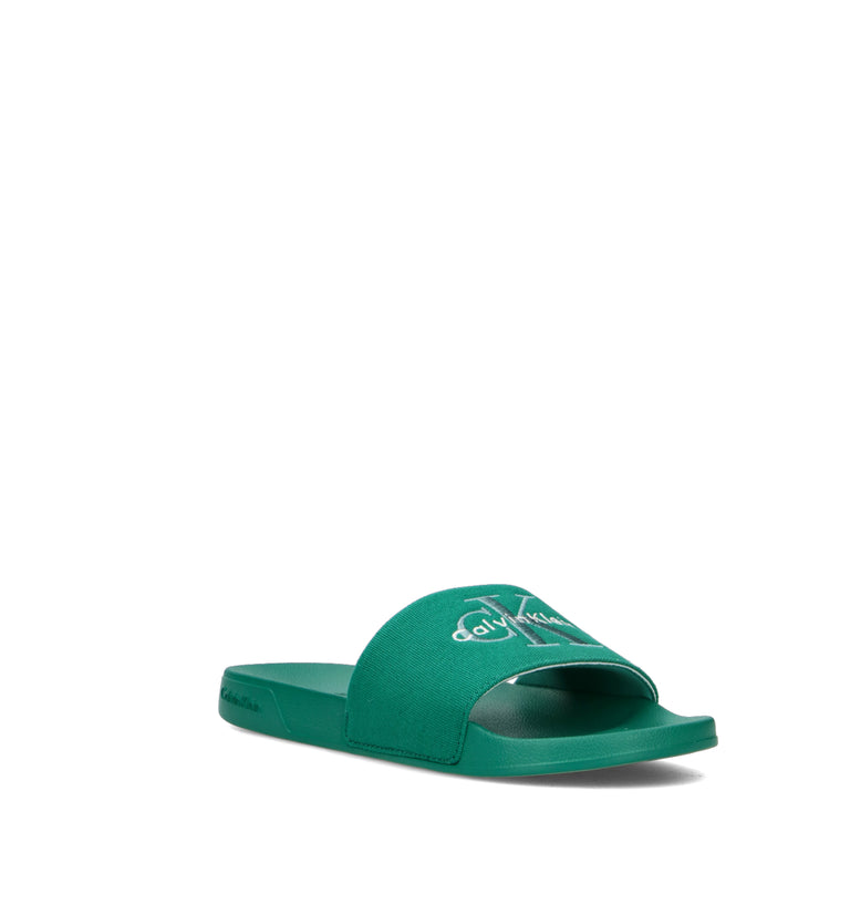 CALVIN KLEIN Ciabatta uomo verde