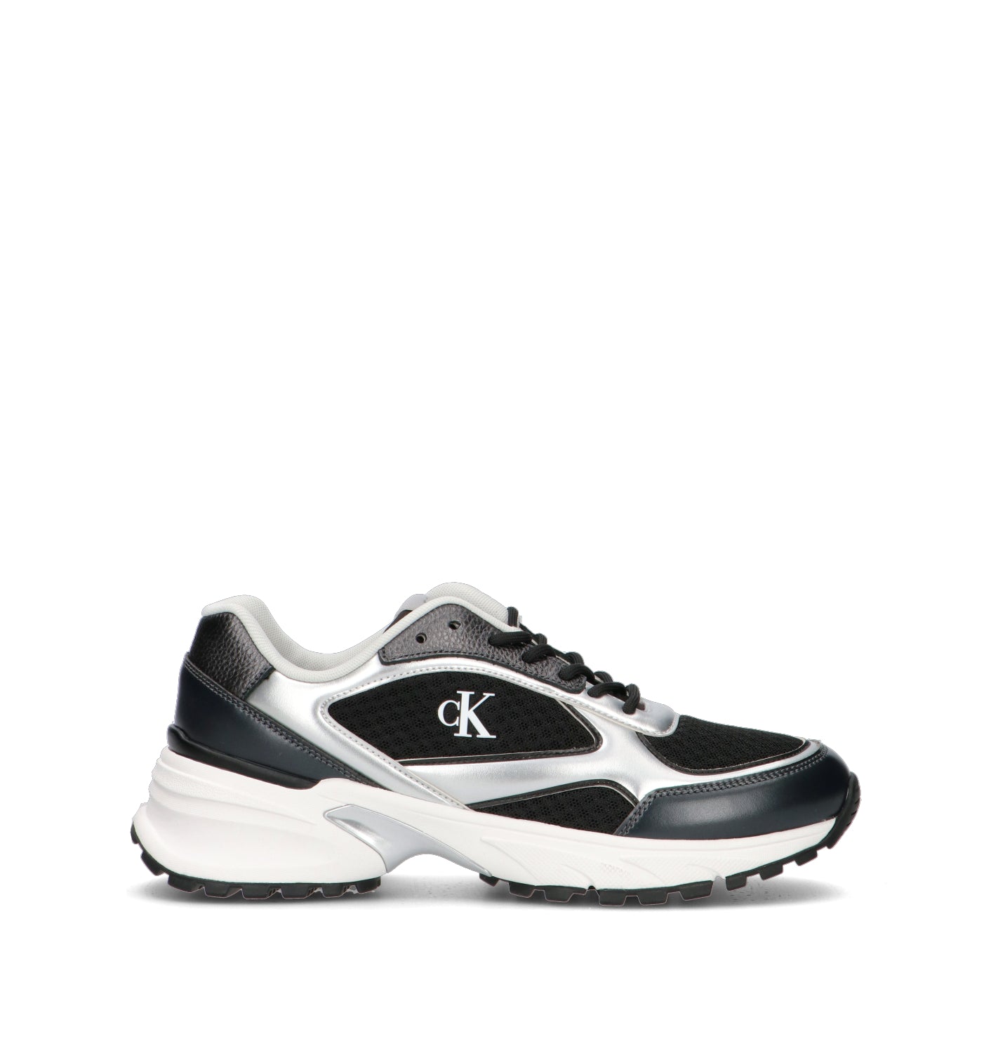 CALVIN KLEIN JEANS Sneaker uomo nera/bianca